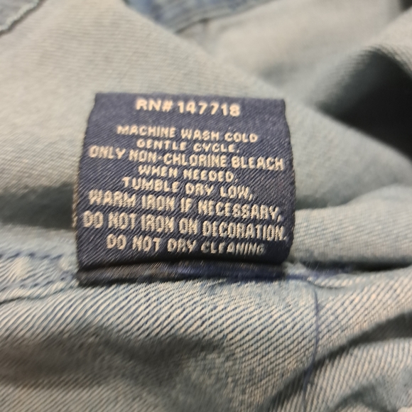 Mens Rebel (R3bel) Jean Jacket Size M - Picture 5 of 12